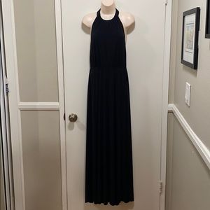 JESSICA SIMPSON Grecian Drop Waist Maxi Dress S